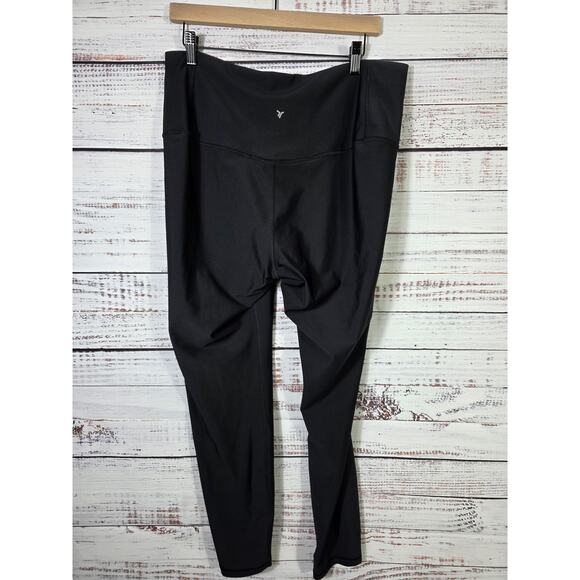 Old Navy Active Powersoft Extra High-Rise Leggings Black XL Go-Dry Athletic - Picture 2 of 5